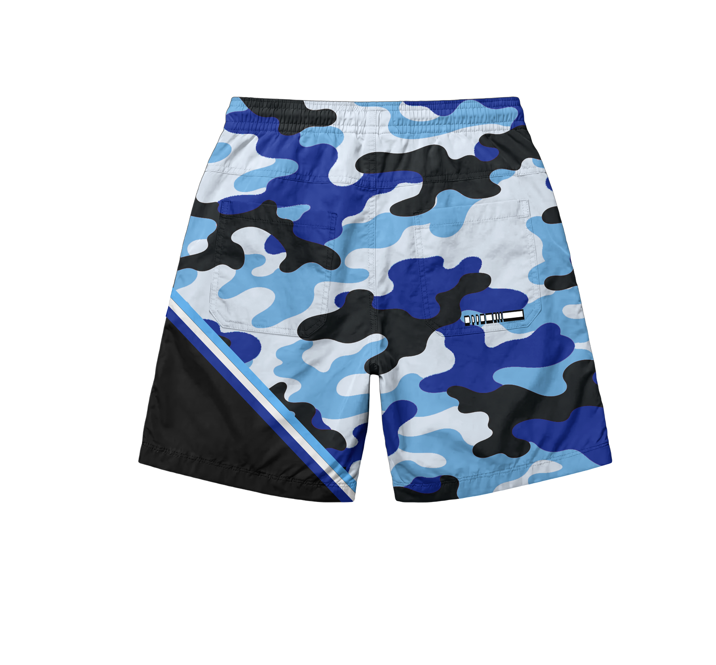 Max Motion Blue Camo Shorts