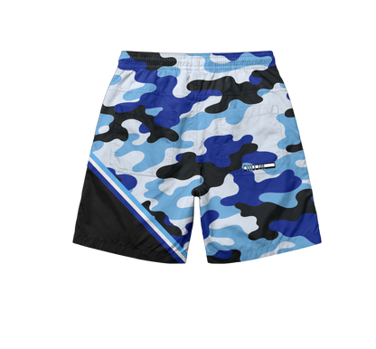 Max Motion Blue Camo Shorts