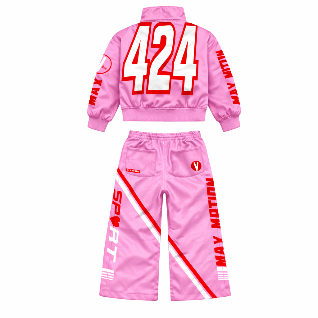 Kids Pink Tracksuit