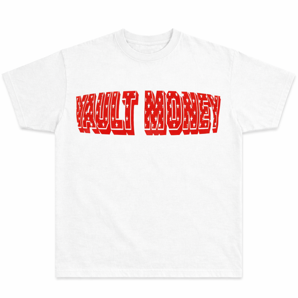 Vault Money All-Star Tee (Red Logo)