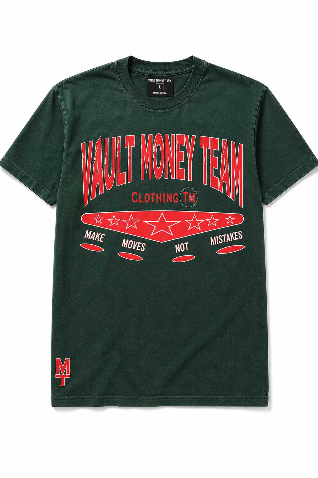 Vault Money Team“Make Moves” Tee