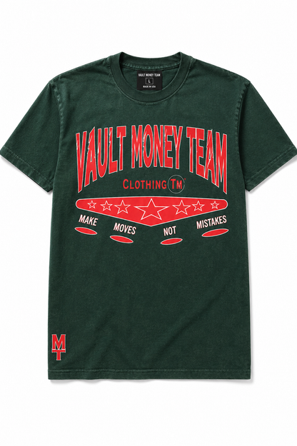 Vault Money Team“Make Moves” Tee