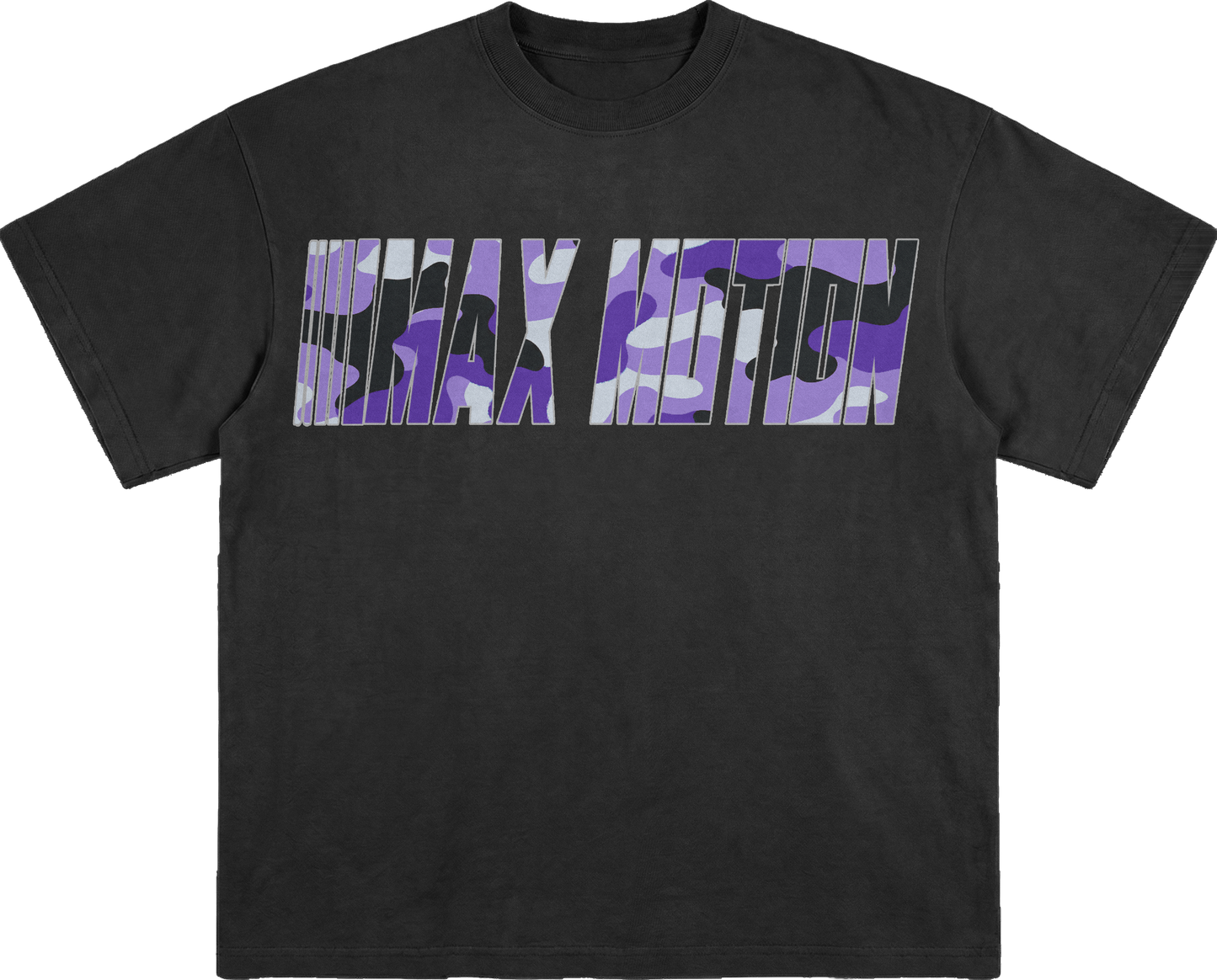 Max Motion – Purple Camo Tee