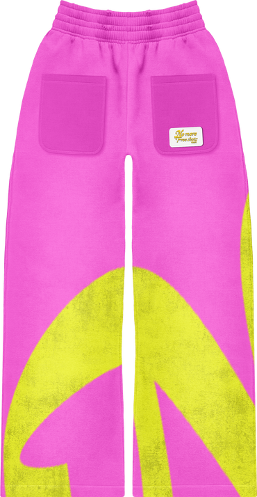 PINK LEMONADE EDITION #NMFS Stacked Pants