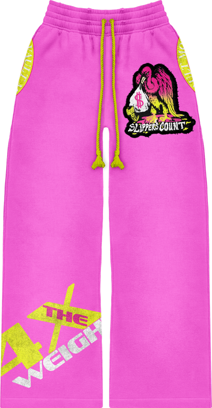 PINK LEMONADE EDITION #NMFS Stacked Pants