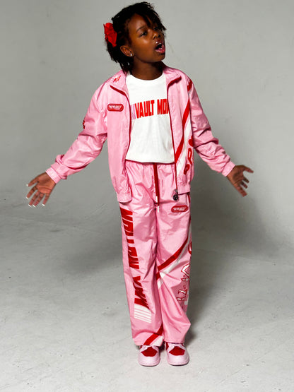 Kids Pink Tracksuit