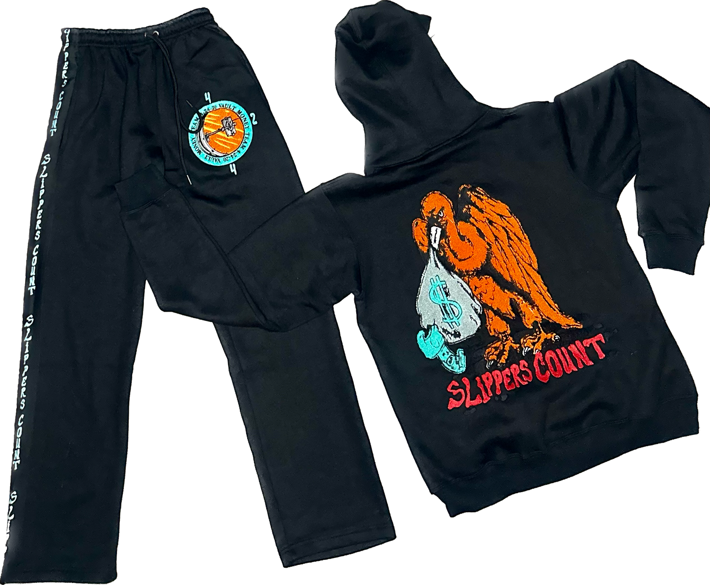 Slipper’s Count Black Jumpsuit