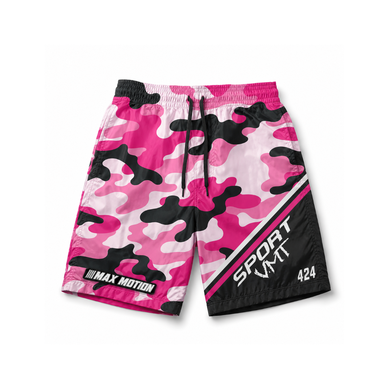 Max Motion Pink Camo Shorts